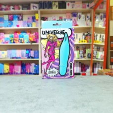 Лазоревый вибратор Centle THORN Universe - 12,6 см.