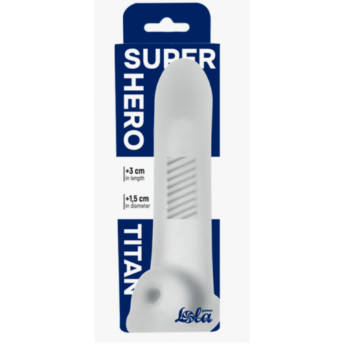 Насадка с подхватом lola super hero Titan белая 16.5 см Lola