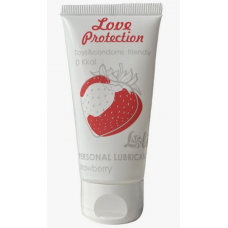 Смазка love protection клубника 50 мл