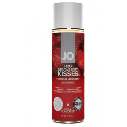 Лубрикант JO strawberry Kiss 60 ml (со вкусом клубники)