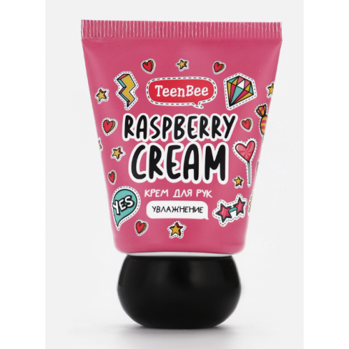 Крем для рук с ароматом малины, 30 мл, TeenBee