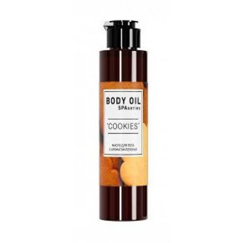 Массажное масло Body oil - Cookies (печенька) 200ml Milv