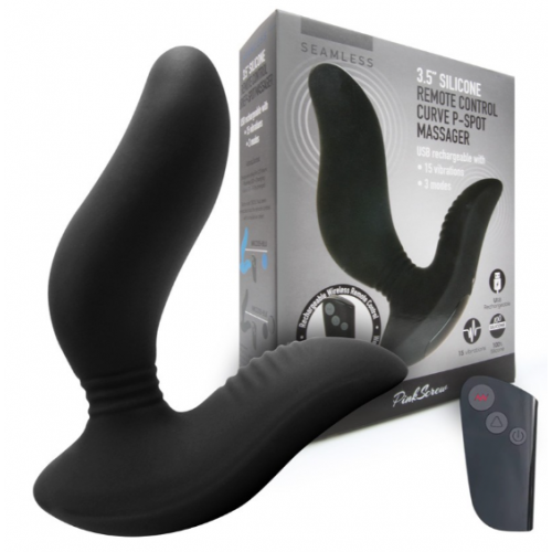 Массажер простаты Seamless blue (cиний)