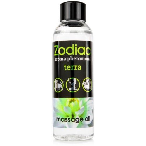 Массажное масло ZODIAC Terra с феромонами- 75 мл.