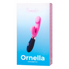 Массажер 3 в 1 Eromantica Ornella розовый 21,5 см