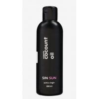 Массажное масло organic coconut oil sin sun 200