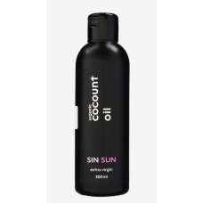 Массажное масло organic coconut oil sin sun 200
