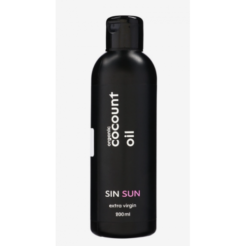 Массажное масло organic coconut oil sin sun 200
