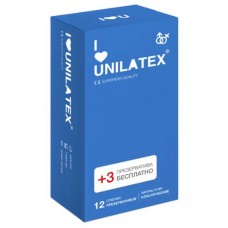 Классические презервативы Unilatex Natural Plain - 12 шт.