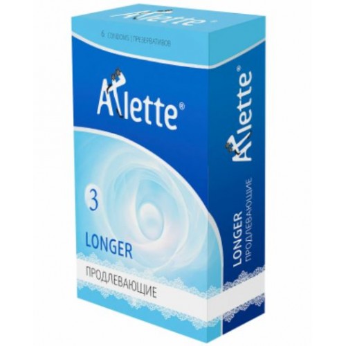Презервативы с продляющим эффектом Arlette - 3 шт