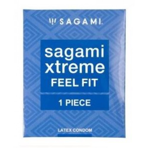 Презерватив Sagami Xtreme Feel Fit 3D - 1 шт.