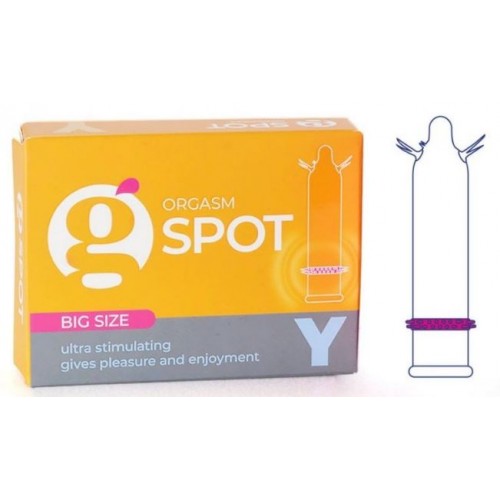 Презерватив - стимулирующая насадка G-spot Big Size