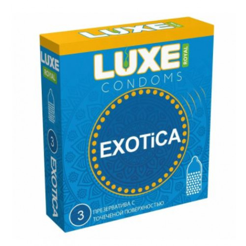 Презервативы Luxe Exotica NEW