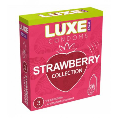 Презервативы Luxe Stawberry NEW