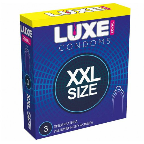 Презервативы Luxe XXL NEW