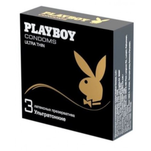 Презервативы Playboy Ультратонкие 3 шт