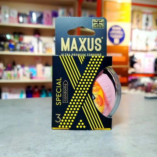 Презерватив Премиум MAXUS special  2 (жб коробка)
