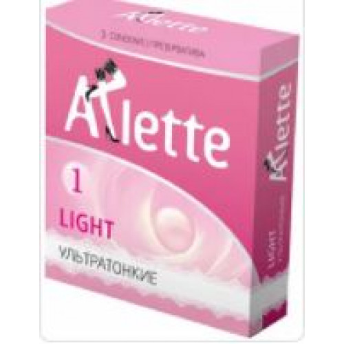 Презервативы тонкие Arlette - 3 шт
