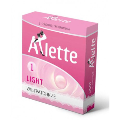 Супертонкие презервативы ARLETTE 6 шт.