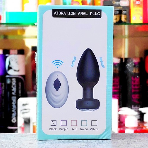 Анальная вибропробка Zinger на ДУ