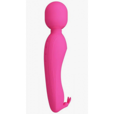 Розовый вибромассажер Curtis - 23,1 см