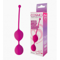 ШАРИКИ ВАГИНАЛЬНЫЕ D 30 мм, вес 55 г, цвет розовый неон арт. CSM-23007-16