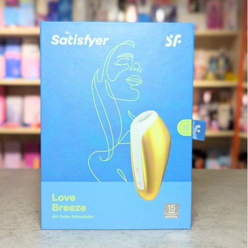 Satisfyer Love BREEZE вакуумно - волновой стимулятор YELLOW Satisfyer Love BREEZE вакуумно - волновой стимулятор YELLOW