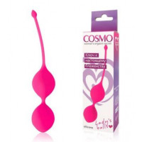 ШАРИКИ ВАГИНАЛЬНЫЕ D 36 мм, цвет розовый неон арт. CSM-23002-25