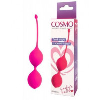 ШАРИКИ ВАГИНАЛЬНЫЕ D 30 мм, вес 55 г, цвет розовый неон арт. CSM-23008-25