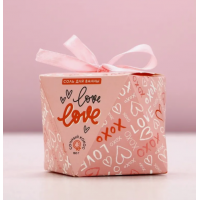 Соль для ванны Love, 150 г, аромат сочного кокоса