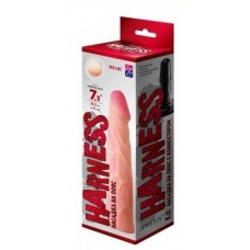 Насадка для страпона HARNESS с коннектором RED LINE L 185 мм, D 40 мм, арт. 848403