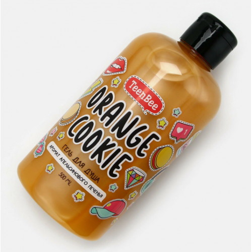 Гель для душа женский, 500 мл, аромат апельсинового печенья