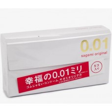 Тонкие Японские презервативы Sagami - 5 шт