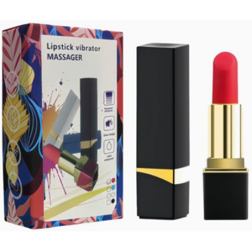Вибратор помада Tropic Black Lipstick