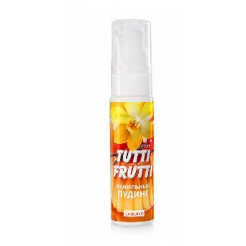 Оральная смазка tutti frutti Ванильный пудинг 30г