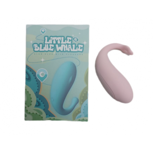 Вагинальный шарик Little blue whail с управлением через телефон (цвет из ассортимента)