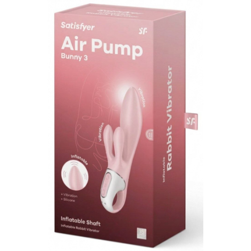 Вибратор Satisfyer Air Pump Bunny 3