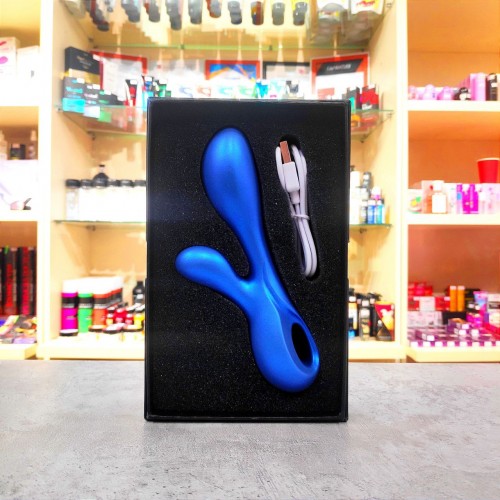 Гибкий Космовибратор Blue Lover neon