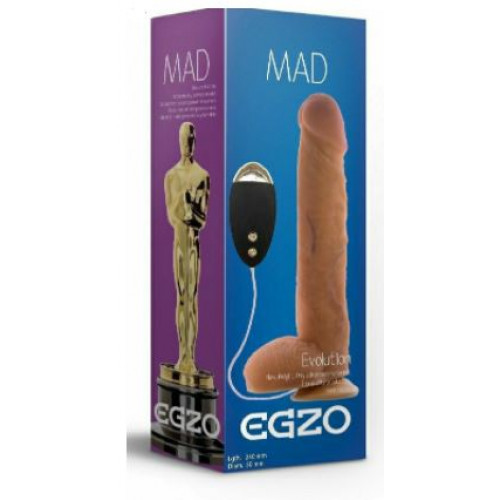 Вибратор EGZO MAD 24 см