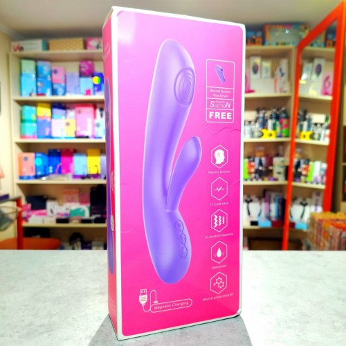 Вибратор Пульсатор Вакууматор Purple Diamond Вибратор Пульсатор Вакууматор Purple Diamond