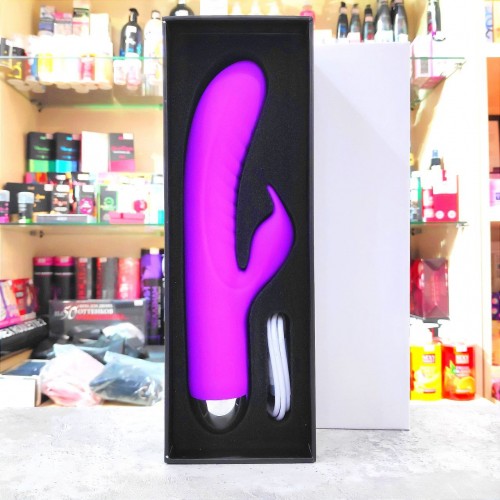 Вибратор Zorg Фриктатор (от себя к себе) с клиторальным кролем Вибратор Zorg Фриктатор (от себя к себе) с клиторальным кролем